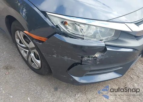 2017 Honda Civic Lx from USA, damaged, VIN 19XFC2F51HE081190